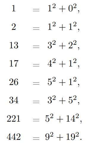 Fermat's Sum of Two Squares Theorem part 2 · Charlie Spackman